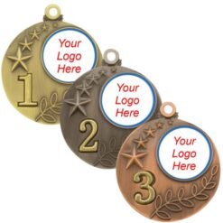 1st , 2nd & 3rd Two Tone Medal