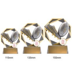 Alternative view of Helm Aussie Rules  (3 Sizes)