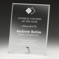 Alternative view of Acrylic Precision Plaque (4 Sizes)
