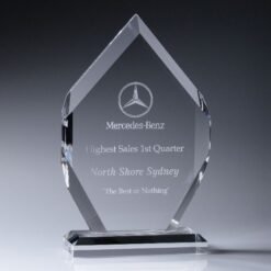 Alternative view of Acrylic Arrow Starfire Award (3 Sizes)