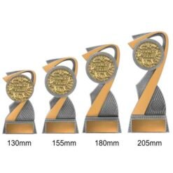 Alternative view of Arclight Gold Track & Field Trophy (4 Sizes)