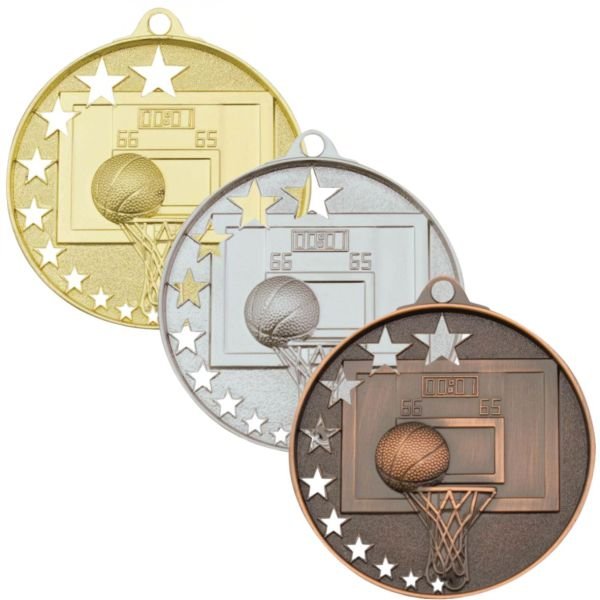 Basketball Stars Medal