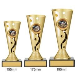 Alternative view of Darts Carnival Cup - Gold (3 Sizes)