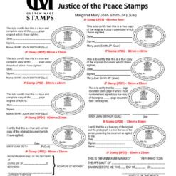 Alternative view of QLD JP & Cdec Stamps