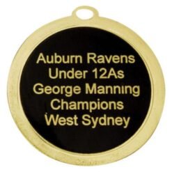 Alternative view of Football Midnight Medal