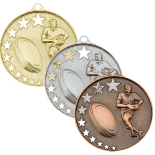 Rugby Stars Medal