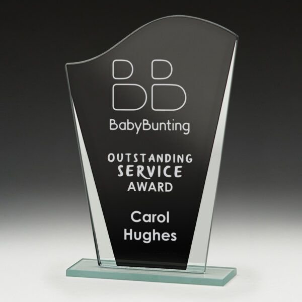 Vesper Black Glass Award ( 2 Sizes) - Image 2