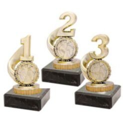 Alternative view of Mini 1st, 2nd and 3rd Trophy 95mm