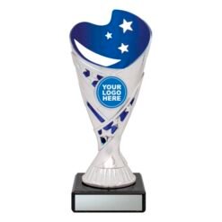 Arcade Cup - Silver/Blue (5 Sizes)