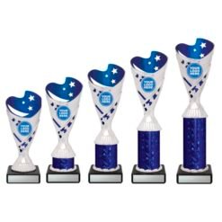 Blue Plastic Cups