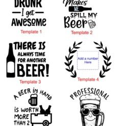 Alternative view of Beer Glass
