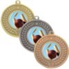 Distinction Cricket Theme Medal
