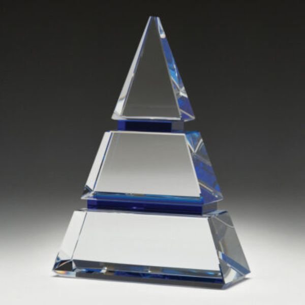 Phoenix Crystal Blue Pyramid Award
