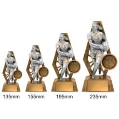 Alternative view of Cyber Rugby Female (4 Sizes)