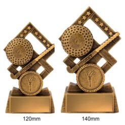 Alternative view of Double Diamond - Hockey (2 Sizes)