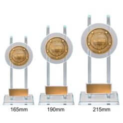 Alternative view of Netball Spartan Glass (3 Sizes)