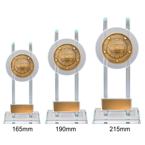 Netball Spartan Glass (3 Sizes) - Image 2