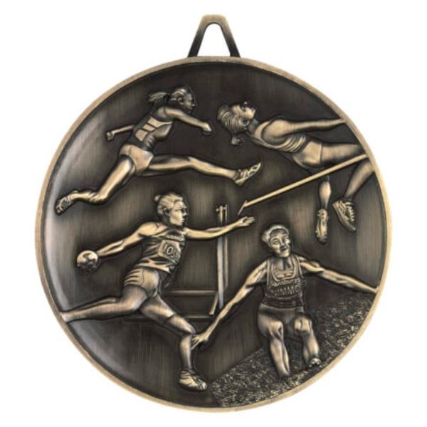 Track and Field Female Heavyweight Medal