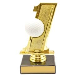 Hole in One - Golf Ball Holder Trophy 150mm