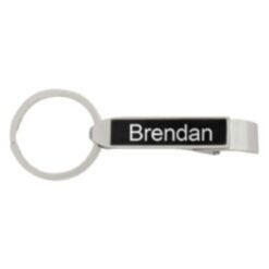 Alternative view of Laserable KeyChain with Bottle Opener
