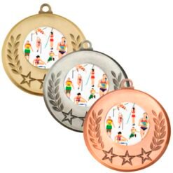 Laurel Track and Field Medal
