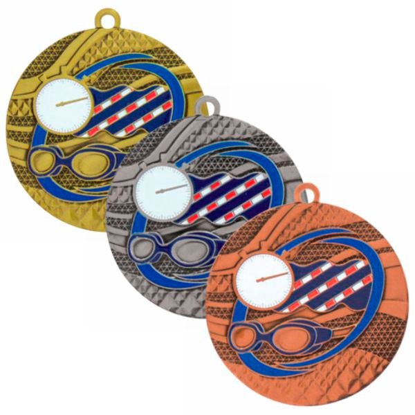 Swim Mosaic Medal
