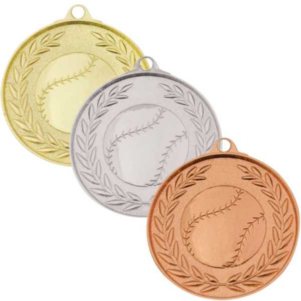 Baseball / Softball Classic Wreath Gold