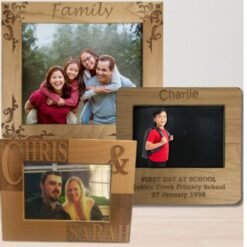 Personalised Wooden Photo Frames