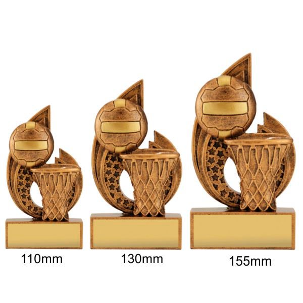 Netball Pulse Trophy (3 Sizes) - Image 2