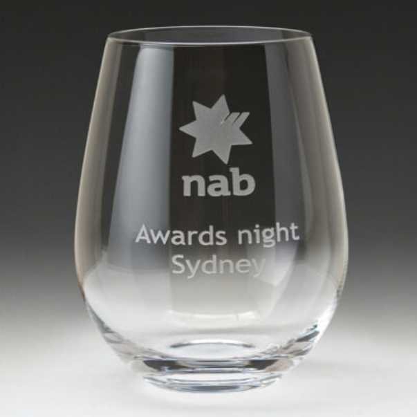 Stemless Wine Glass