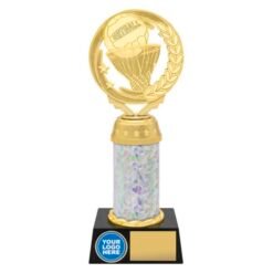 Netball Gold / Silver Torch 230mm