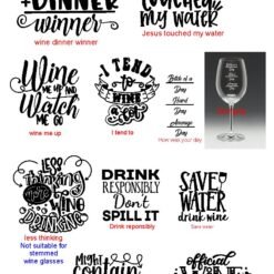 Alternative view of Stemless Wine Glass