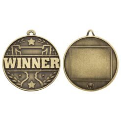 Alternative view of Winner Gold Medal